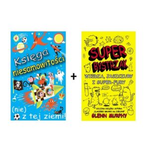 Zestaw: SuperBystrzak + Księga niesamowitości (nie) z tej ziemi!