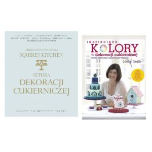 Zestaw: Sztuka dekoracji cukierniczej + Inspirujące KOLORY w dekoracjach cukierniczych